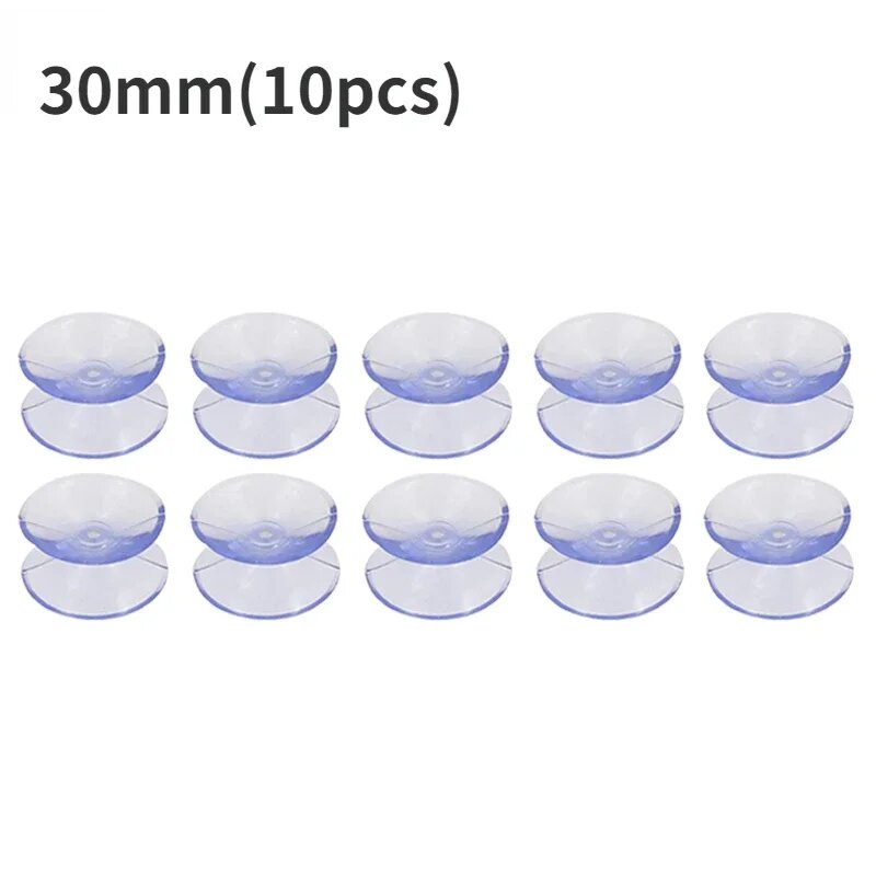 Двусторонние присоски прозрачные 20/30/35 мм 30mm (10pcs)