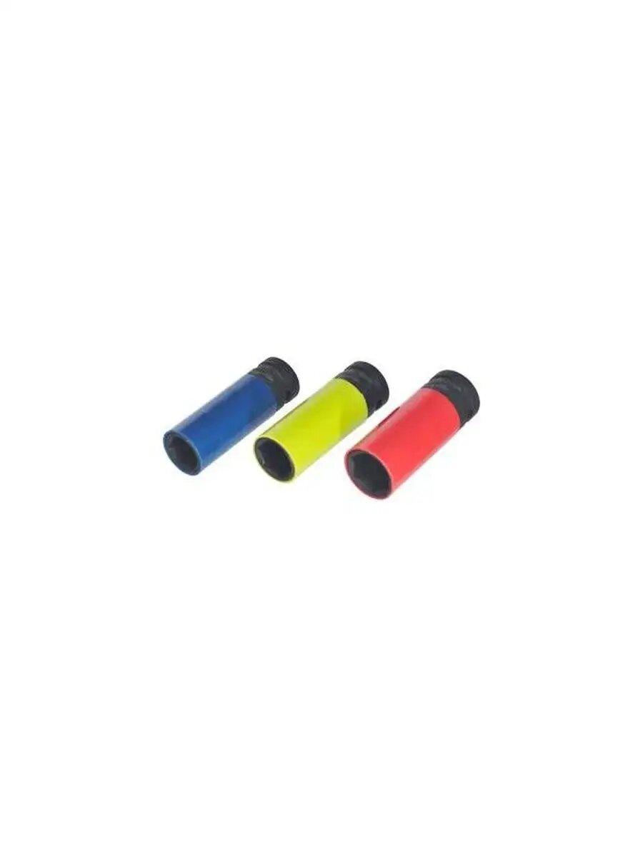 Головка колесная ударная глубокая 1/2" 17 мм L=, 39227, 1 шт