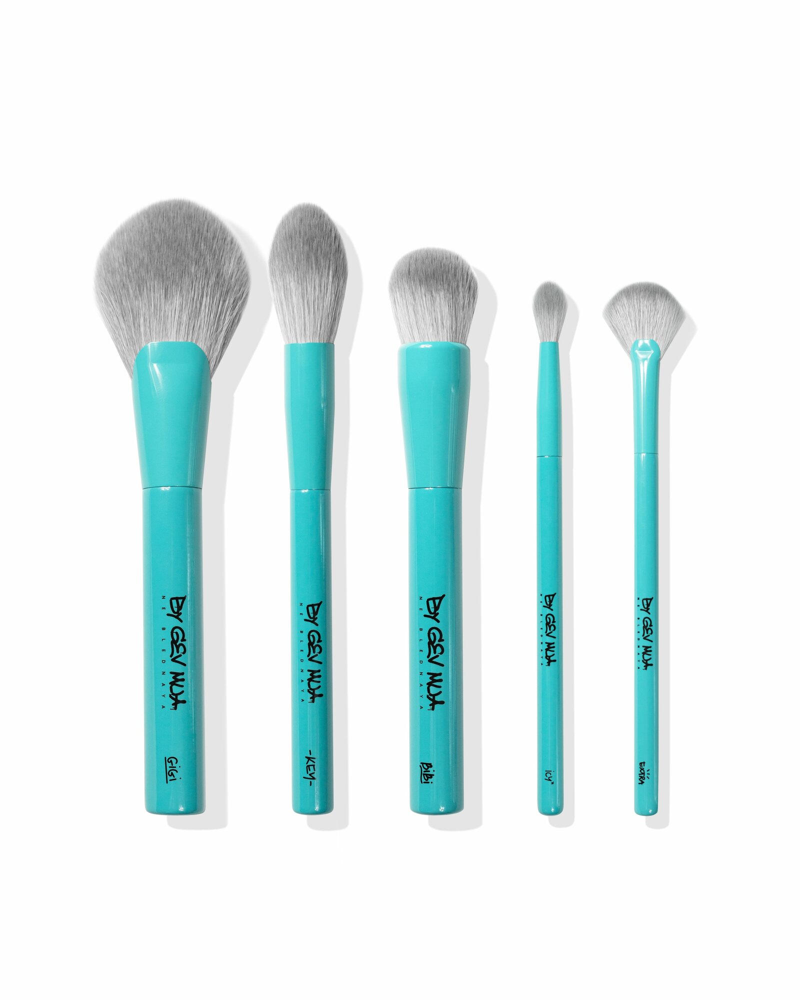 Лимитированный набор кистей для макияжа FACE 1 TIFFANY