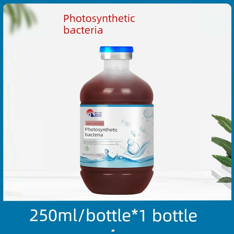 Высококонцентрированные фотосинтетические бактерии для аквакультуры, 1 бутылка для очистки воды в пруду, разложение