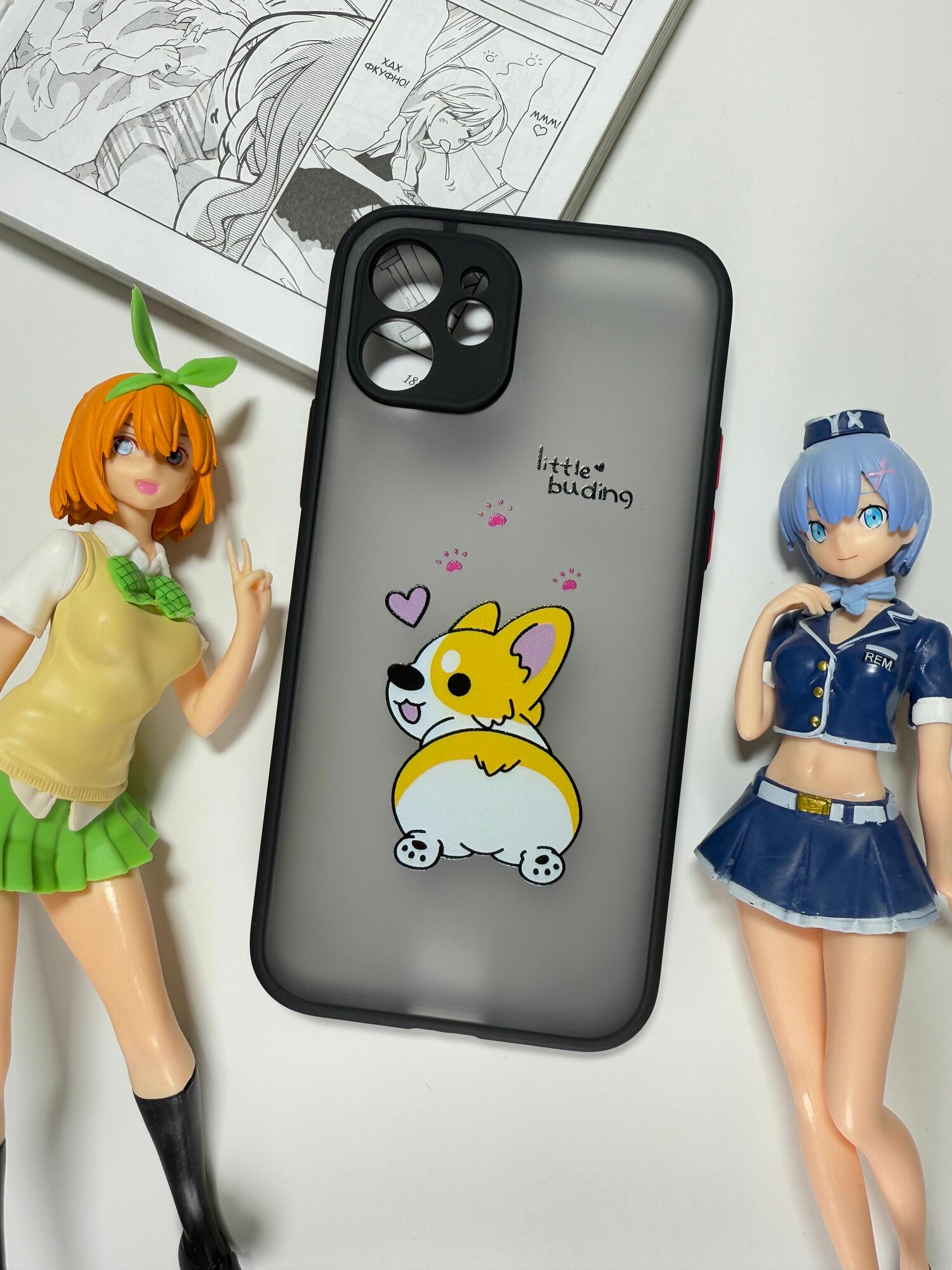 Чехол-Накладка для смартфона Apple iPhone 12, материал силикон, цвет белый