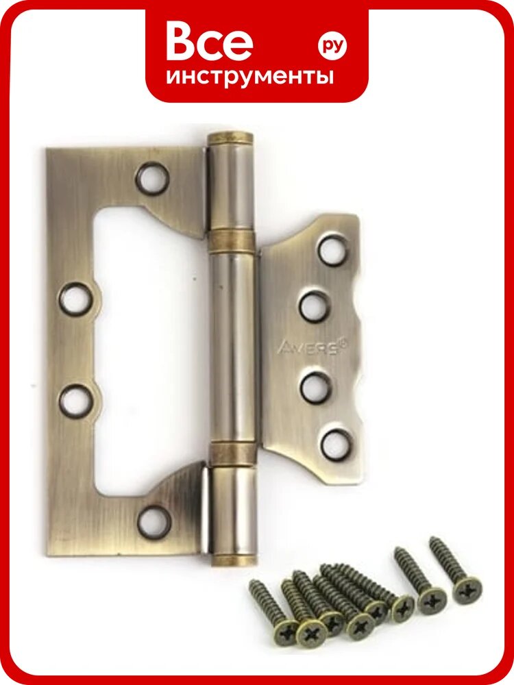 Накладная петля AVERS 100х75х2,5-B2-AB 18541