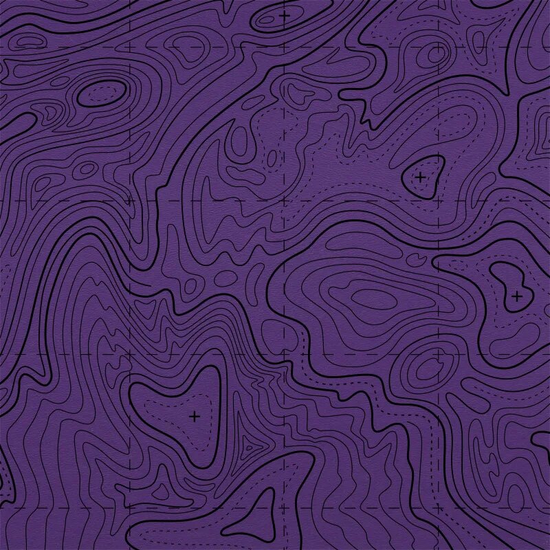Панель KYDEX фиолетовая, топография, 300x100x2 мм