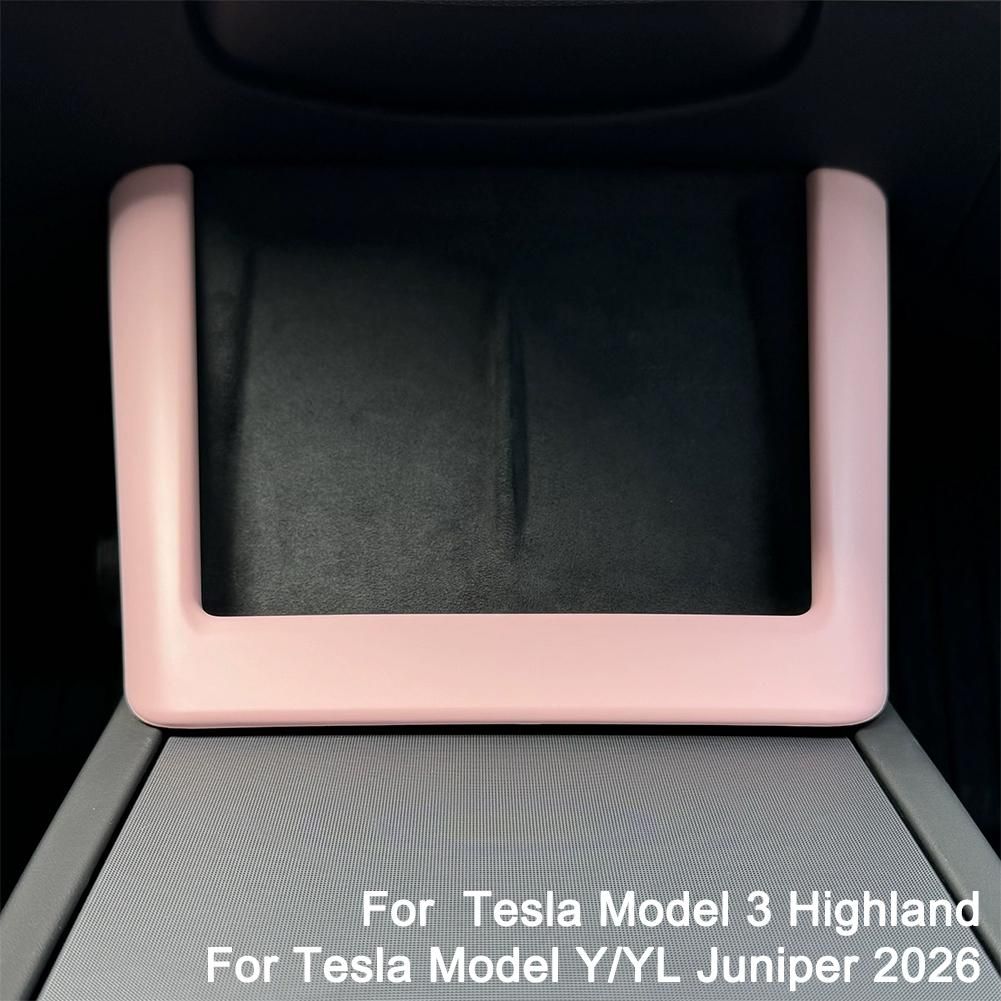 Накладка на панель беспроводной зарядки для Tesla Model Y Juniper, белая