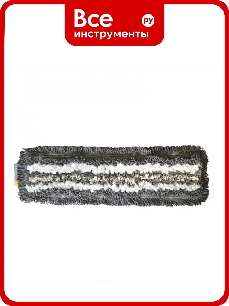 МОП ACG Трио Комби плоский, 50x13 см, карман + ушки, серый 1/25 1026157