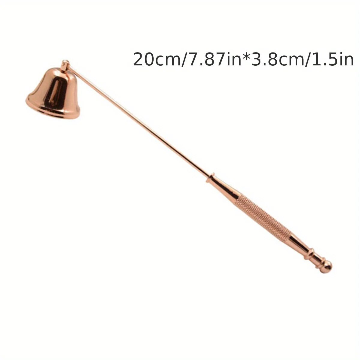 Гаситель для свечей из нержавеющей стали Коричневый, Rose gold