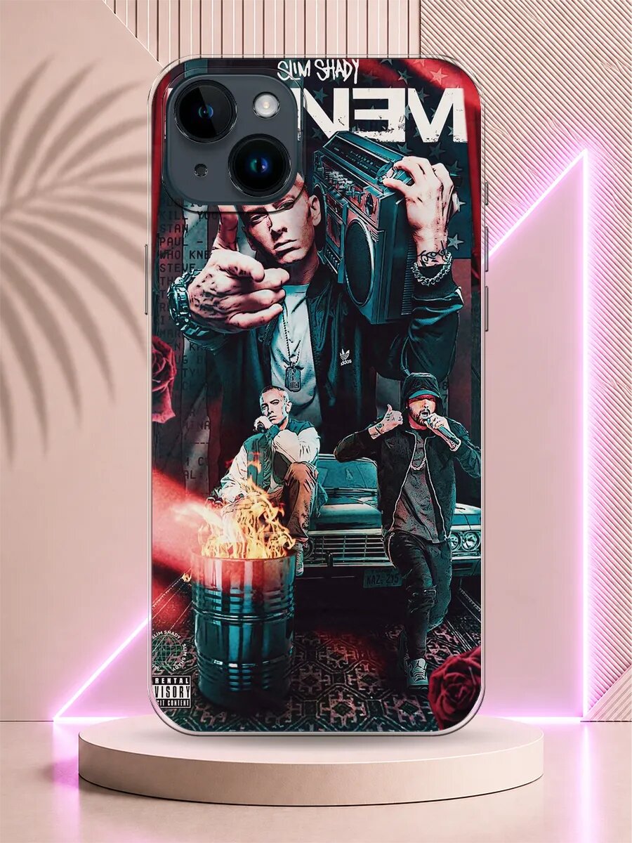 Чехол на iPhone 14 Plus Эминем