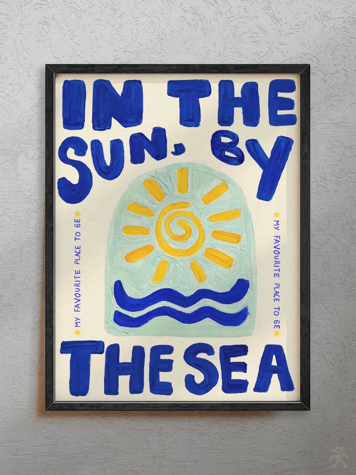 Интерьерный постер "In the Sun [abbie-franks-in-the-sun]" в стиле pinterest, формата 30x40 см.