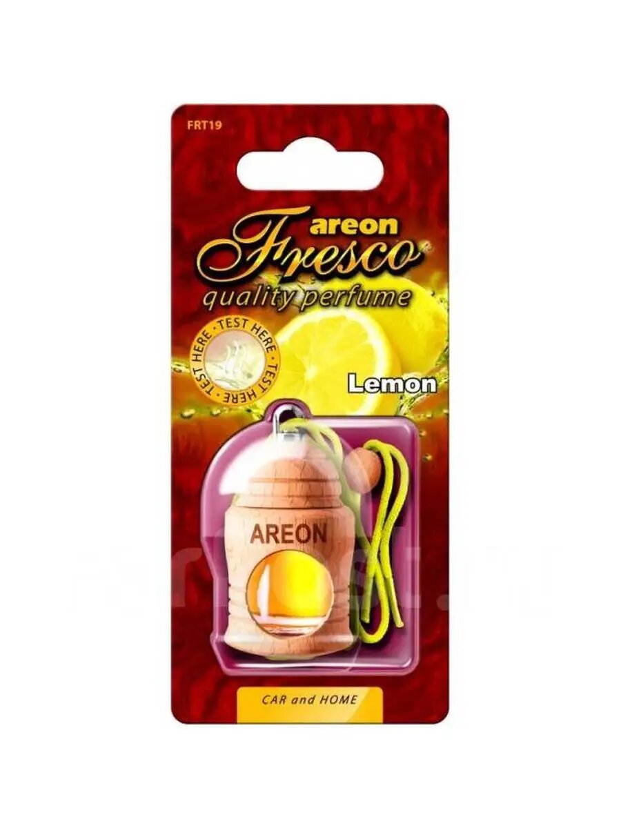 Ароматизатор на зеркало Areon fresco бутылочка лимон