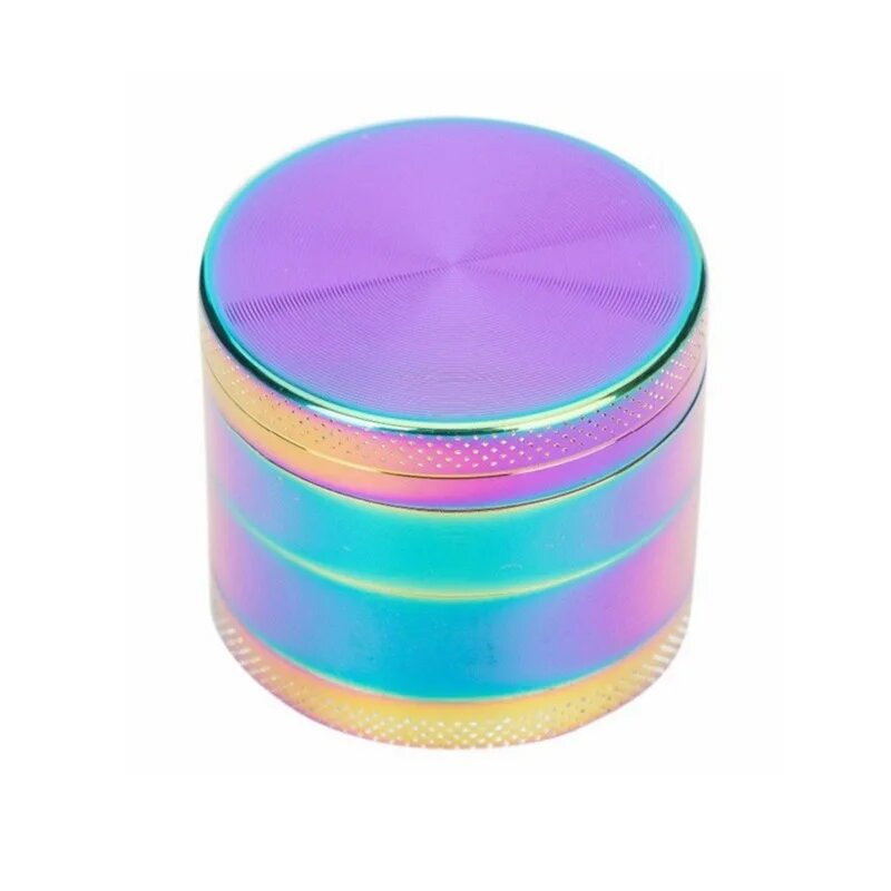 Мельница для табака алюминиевая, Zinc Rainbow, 40 мм