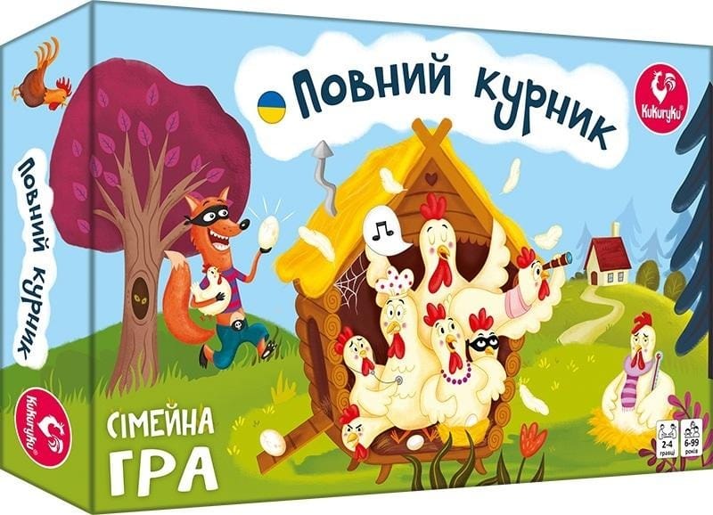 Настольная игра Promatek Полный курятник, семейная игра для детей