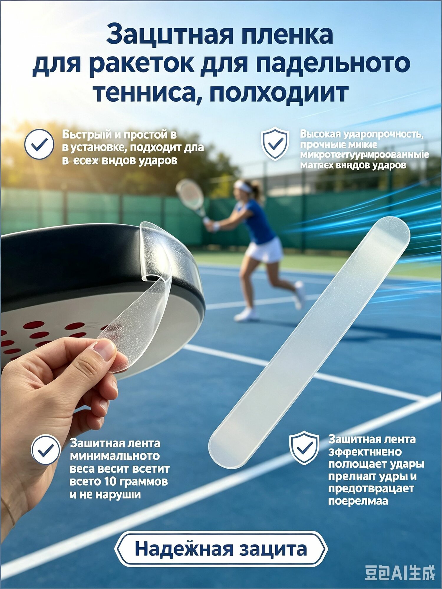 Ракетка для падел тенниса