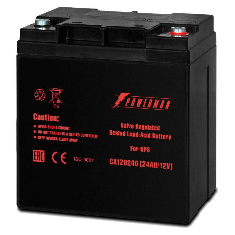 Батарея для ИБП Powerman Battery, 12 В, 24 А·ч POWERMANBattery12V/24AH