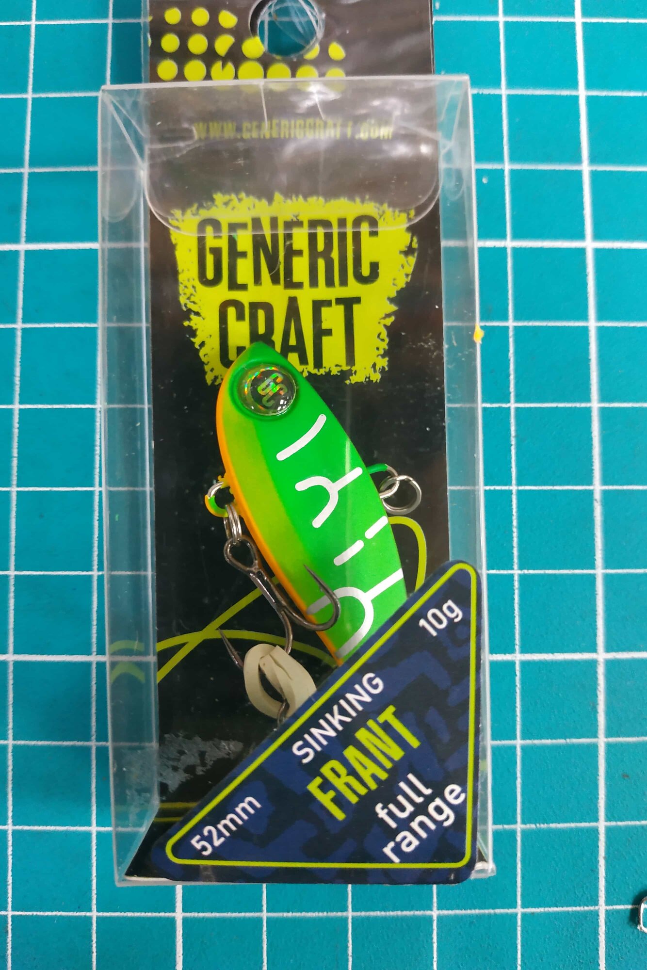 Виб Generic Craft Frant 52S, 5.2см, 10г, цв.511, тонущий, арт. 313217