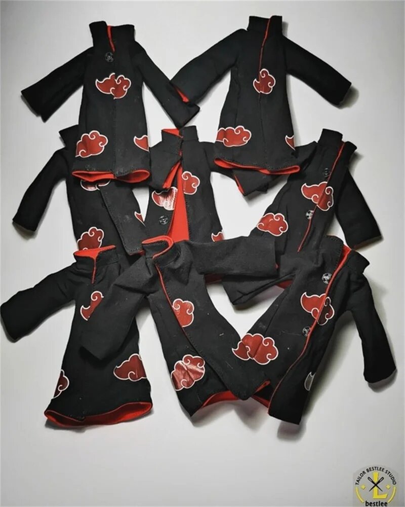 Костюм Akatsuki 1/12, черный