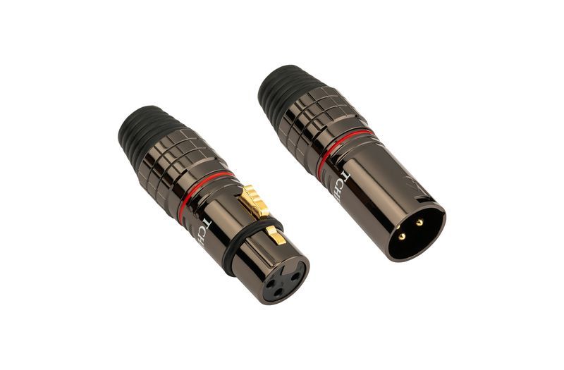 Аудио разъем Tchernov Cable XLR Plug Standard NG male/female pair Red