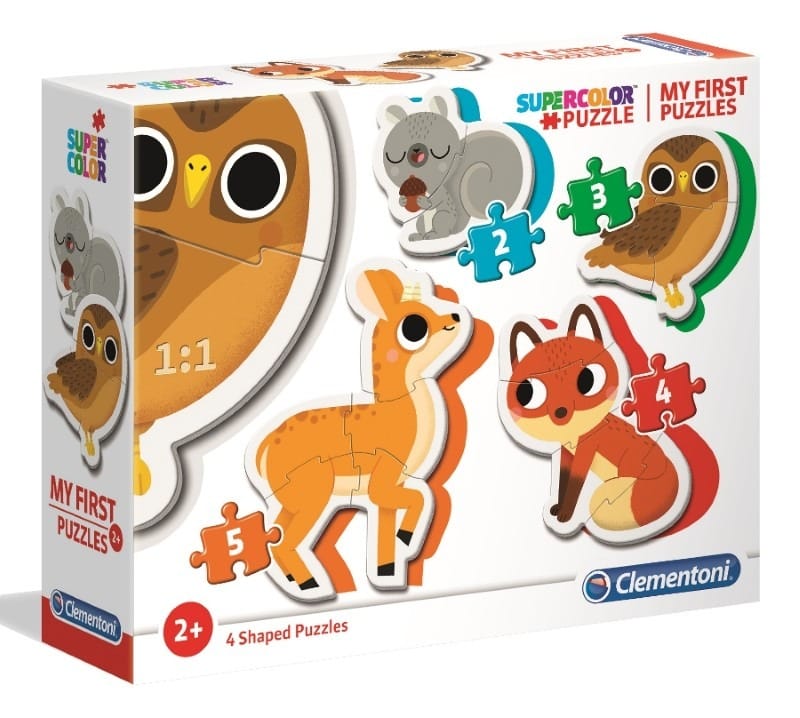 Пазл Clementoni Forest Animals, мои первые пазлы, 30 элементов