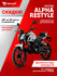 Мопед ROCKOT ALPHA RESTYLE, 4-х тактный двигатель, электростартер (серый глянцев...
