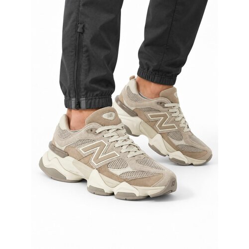 фото Кроссовки new balance 9060, полнота f (eu)/ на среднюю стопу, размер 11, коричневый