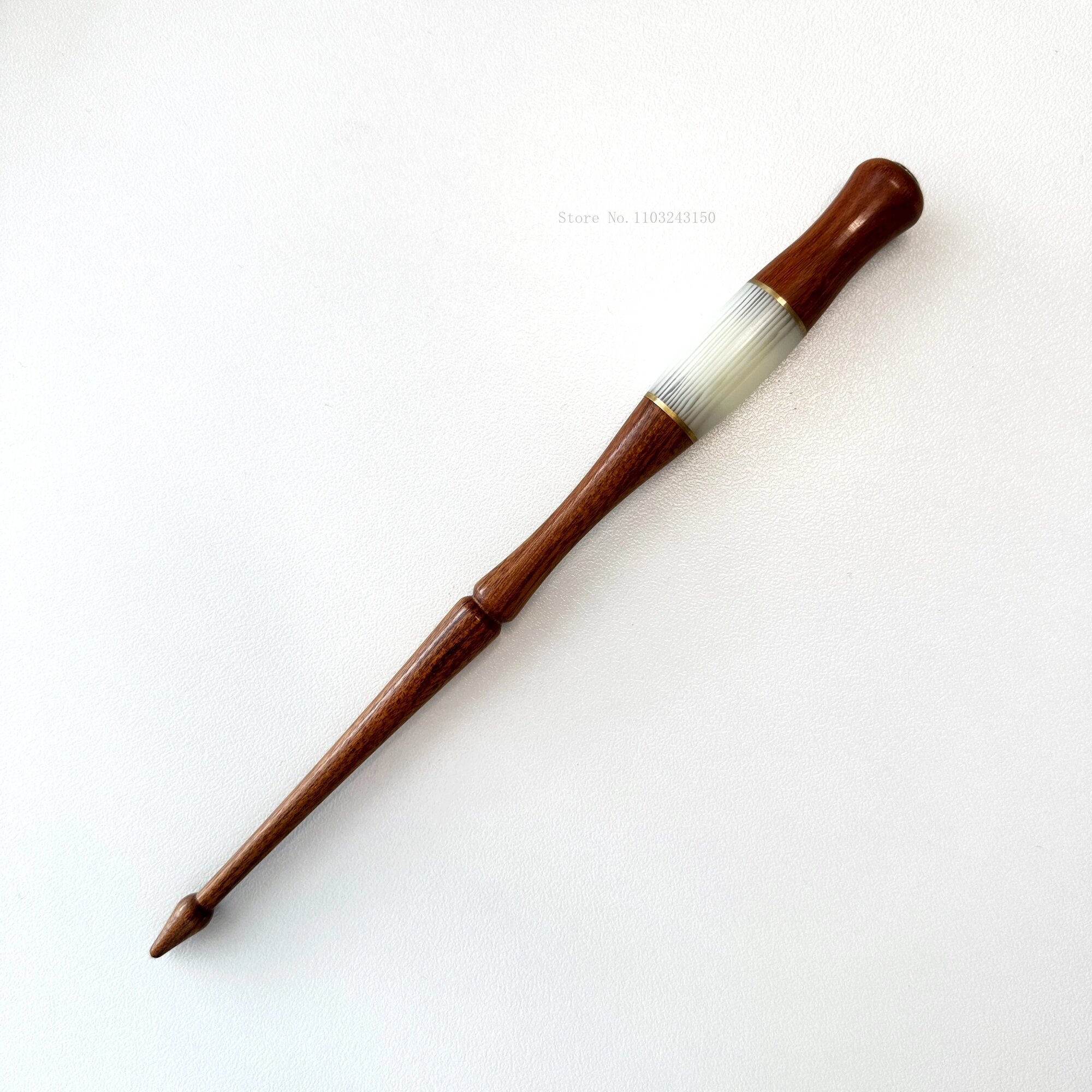 Деревянная ручка для погружения zb-4587 Коричневый, Brown pen holder