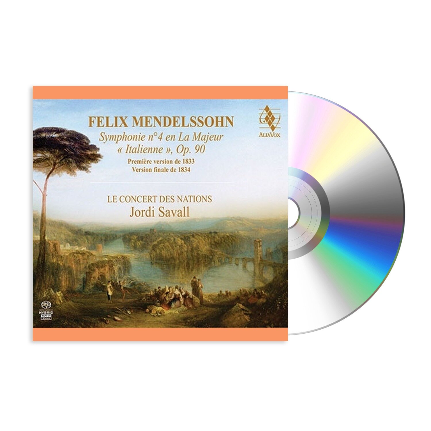 Музыка SACD Savall / Mendelssohn: Symphony No 4 Italian Новый,