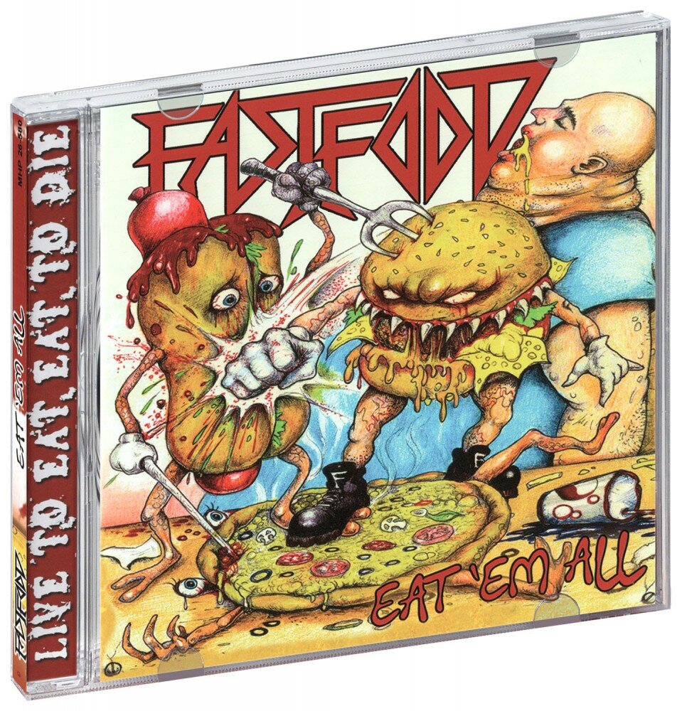 Fast Food. Eat 'Em All (CD) (СД диск, CD Box, Россия, Fono Ltd.)