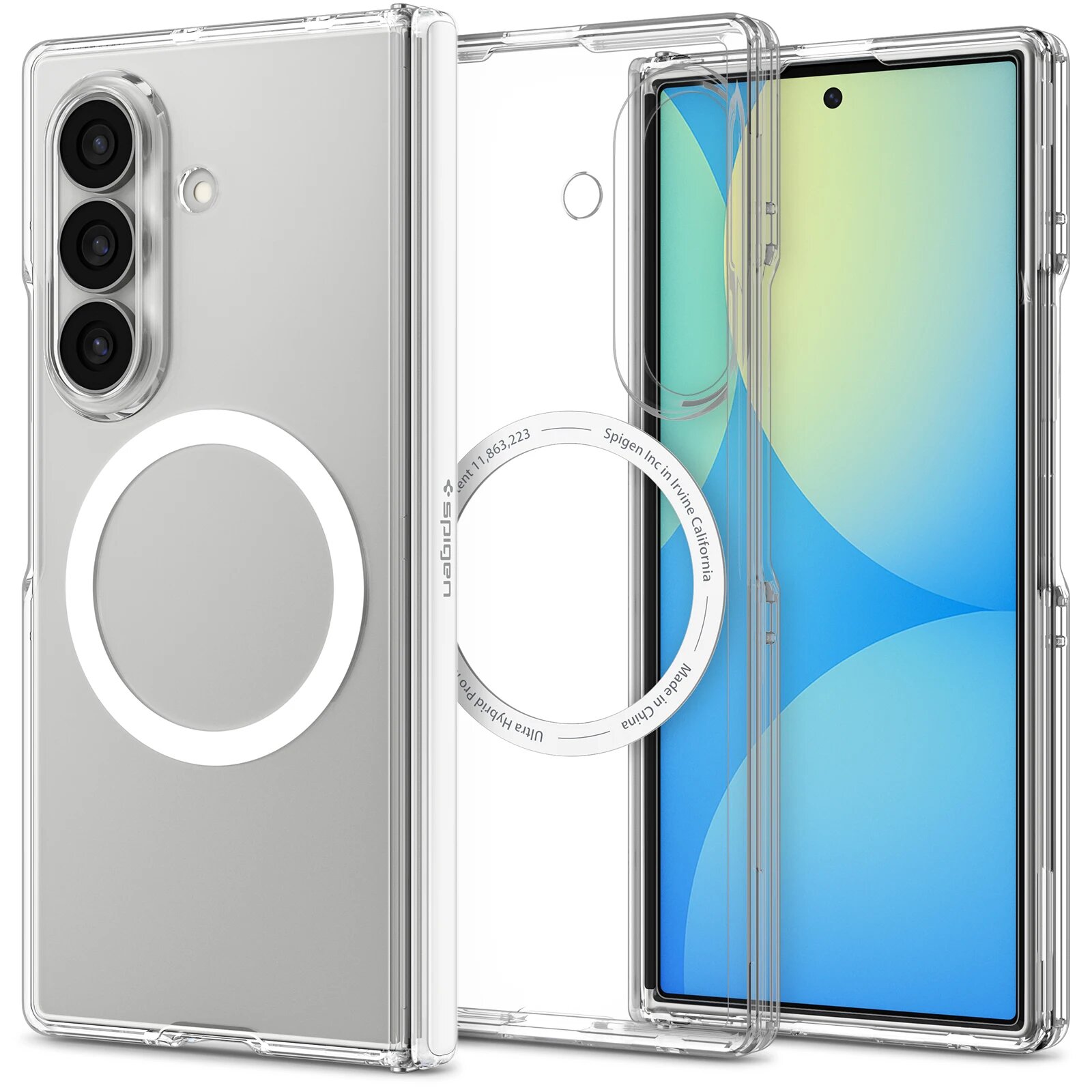 Чехол Spigen Ultra Hybrid Pro (MagFit) MagSafe для Samsung Galaxy Z Fold 8 Ultra (2026)