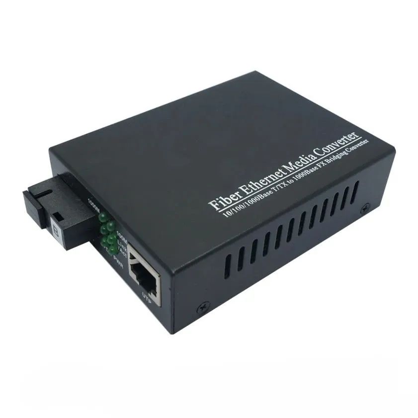 Медиаконвертер оптический MC-100M-WDM-B-20-S 100Mbit/s WDM 1550/1310нм 20км