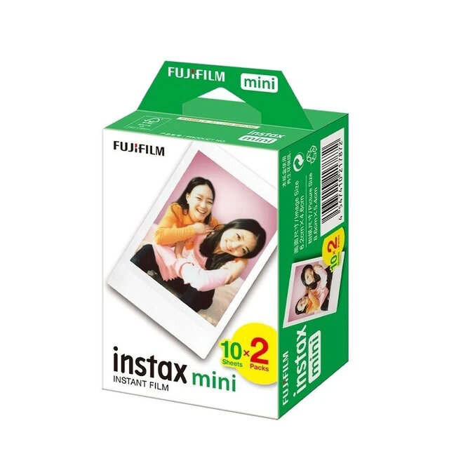Картридж Fujifilm Instax Mini, для моментальной фотосъемки, 20 кадров, 46x62 мм