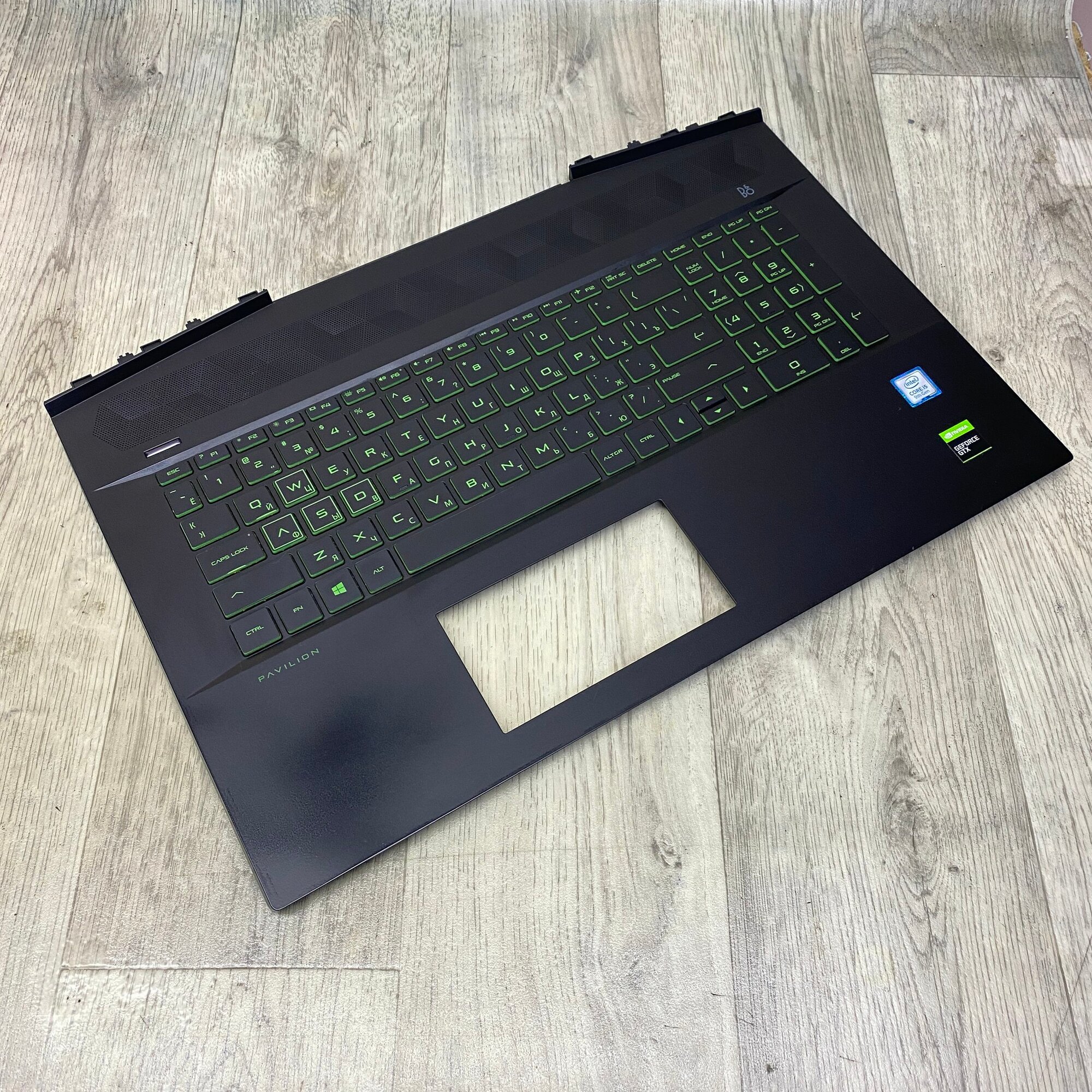 Топкейс с клавиатурой для ноутбука HP Pavilion Gaming 17-cd0000 17-cd1000 L58645-251