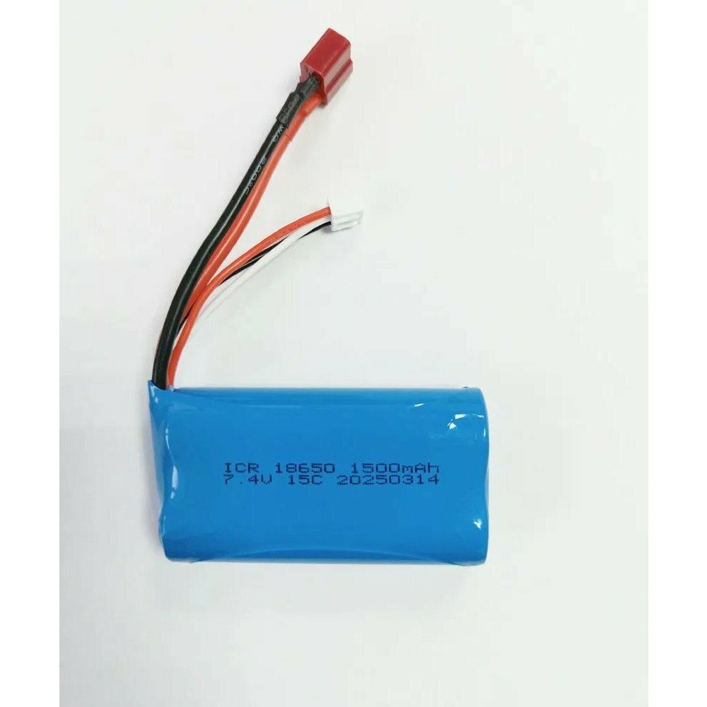 Аккумулятор 7.4V 1500mAh Li-Ion 18650 для Remo Hobby 1/16 Smax, S-Evor, Rocket, Dingo