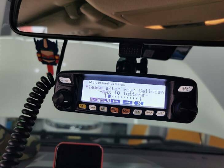 Универсальный крепежный кронштейн для автомобиля Yaesu FTM-6000R/100D/200D/300D/400DR радиопанели, надежное крепление