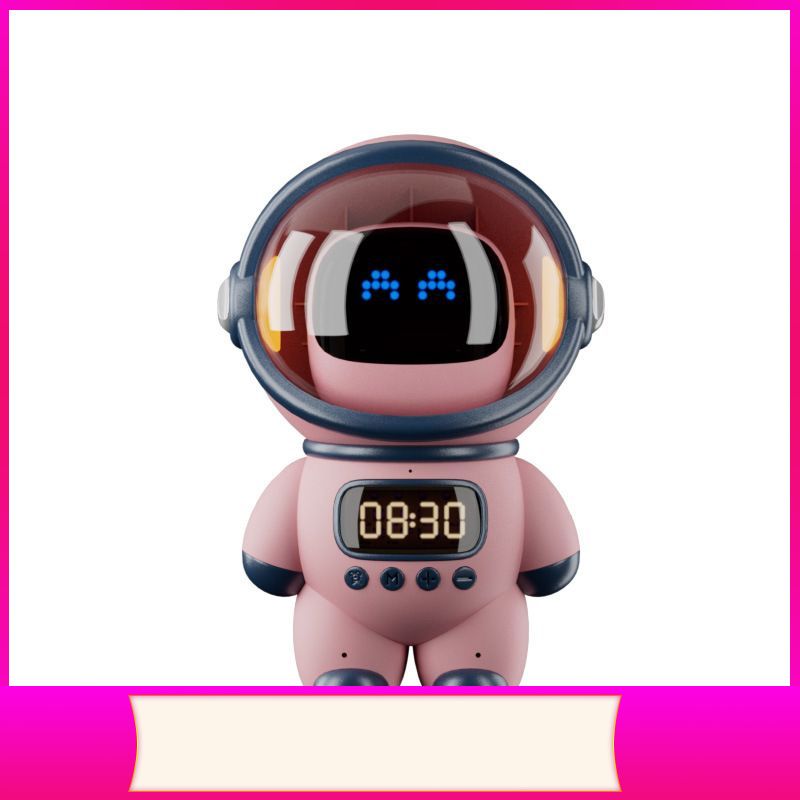 Интеллектуальная AI-колонка Doubao DeepSeek Astronaut с Bluetooth, поддержкой TF-карт, функцией часов и будильника, Европа