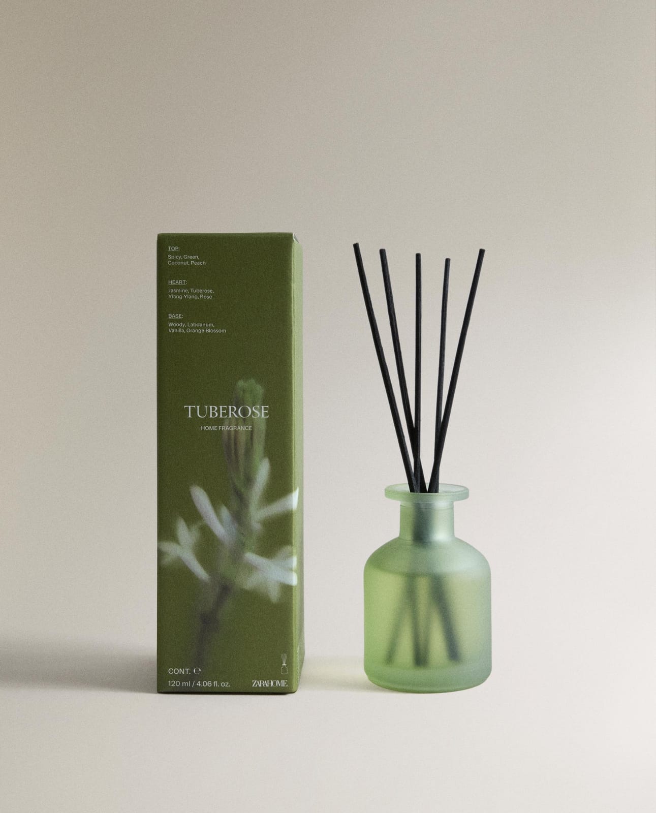 Ароматический диффузор Zara Home Tuberose, фиолетовый, 120 мл, 22 x 7 x 7 см 7400/703/611-99