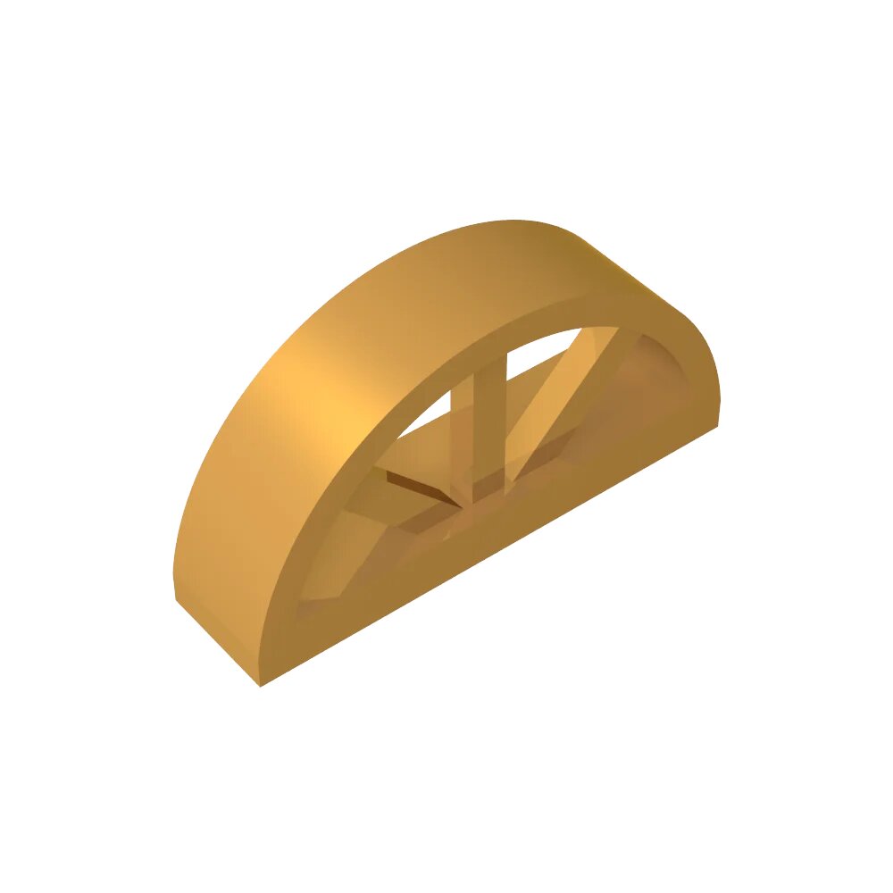 Конструктор Gobricks GDS-873 небольшие блоки Желтый, 035