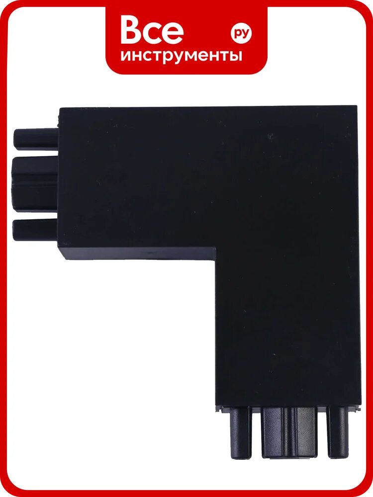 Коннектор шинопровода IN HOME угловой AC-B-TL черный TOP-LINE 4690612029375