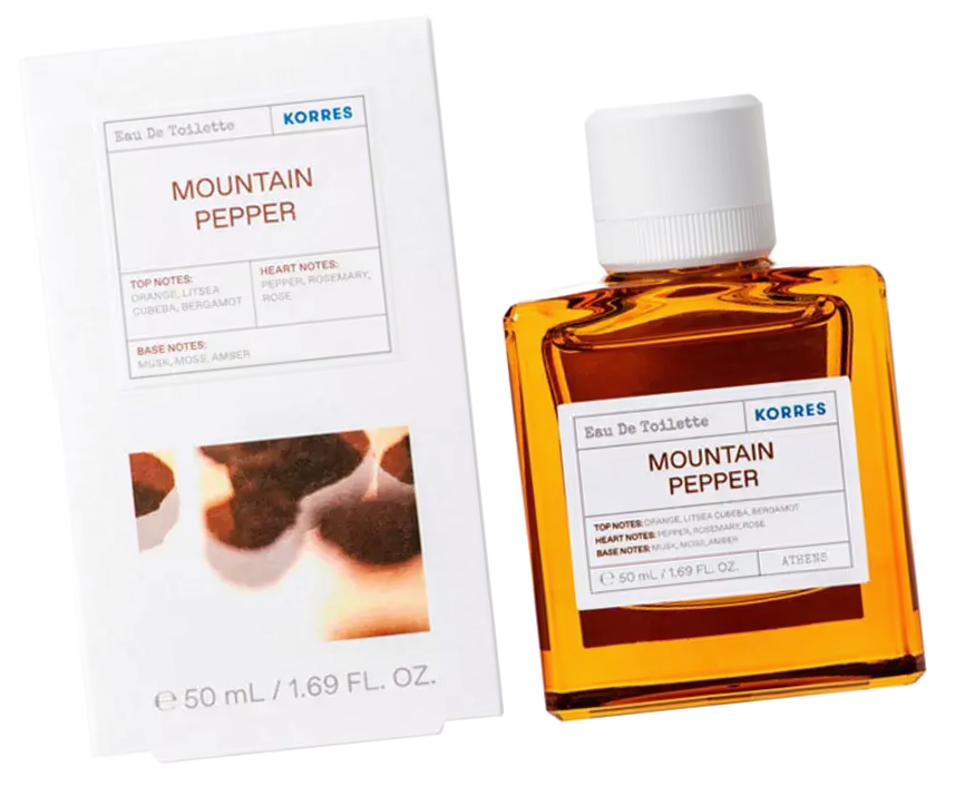 Коррес Маунтин Пеппер парфюм 100 мл для мужчин и женщин - Korres Mountain Pepper туалетная вода