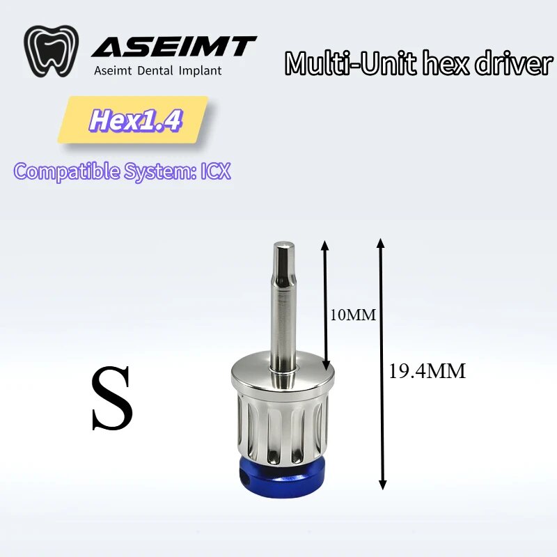 ASEIMT Multi-Unit Hex Driver Hex 1.4, Цвет: 1.4 Hex-Short