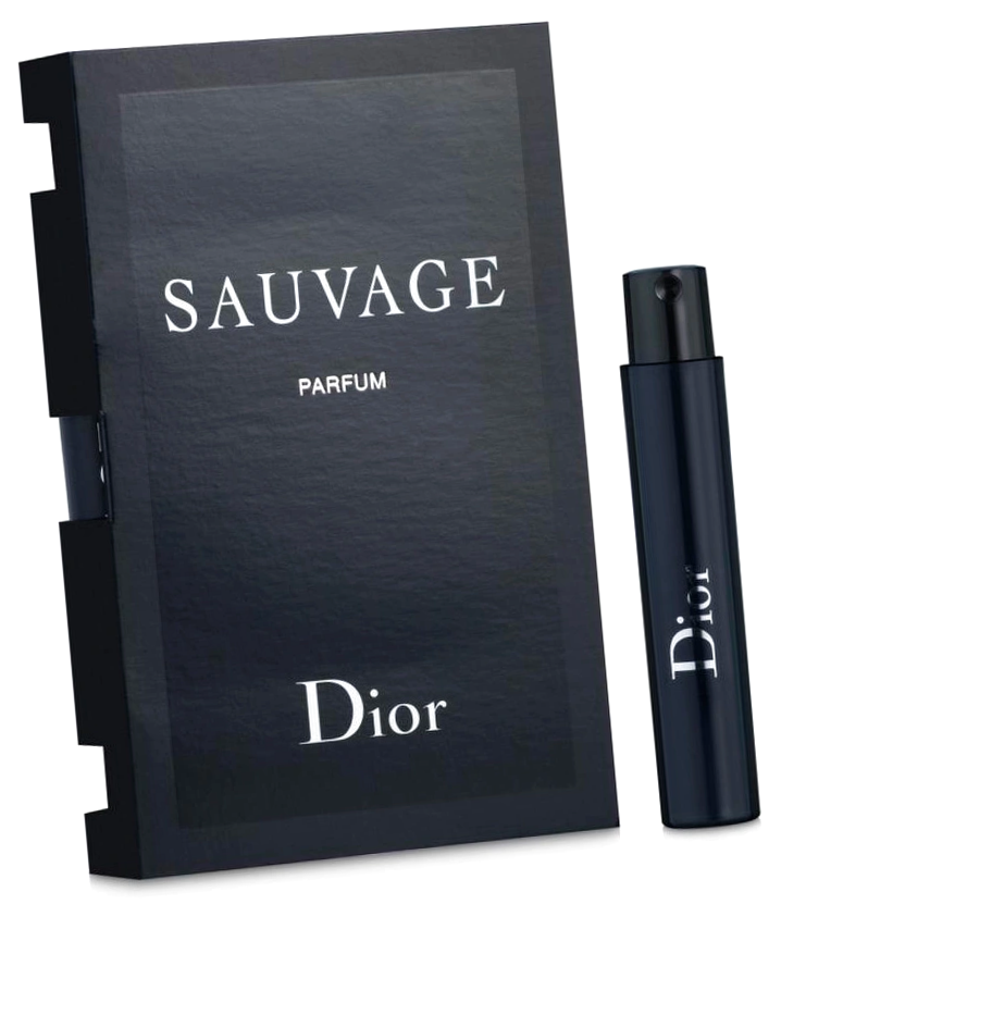 Christian Dior Sauvage Parfum мужские духи пробник 1 мл - Саваж парфюм Диор оригинал Vaporisateur