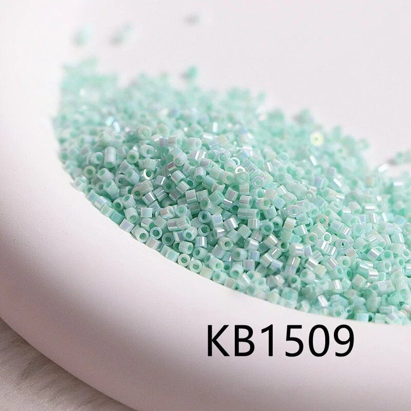 Бусины стеклянные 1.6mm KB1509, 20g