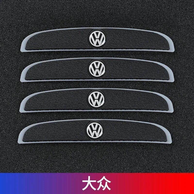 Защита внешних частей автомобиля Volkswagen, 4 шт, ABS пластик, защита бампера