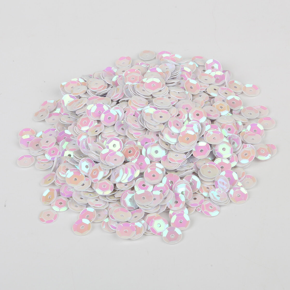 Пайетки 6 мм, граненые, 1 упак 20 гр, размер отверстия 1mm, около 1200pcs