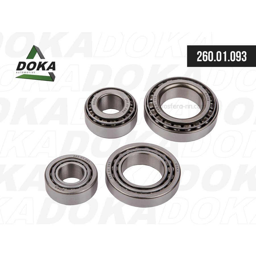 DOKA 26001093 Подшипник ступицы передней| 73,4x41,3x19,6 \MERCEDES-BENZ Sprinter/Transporter