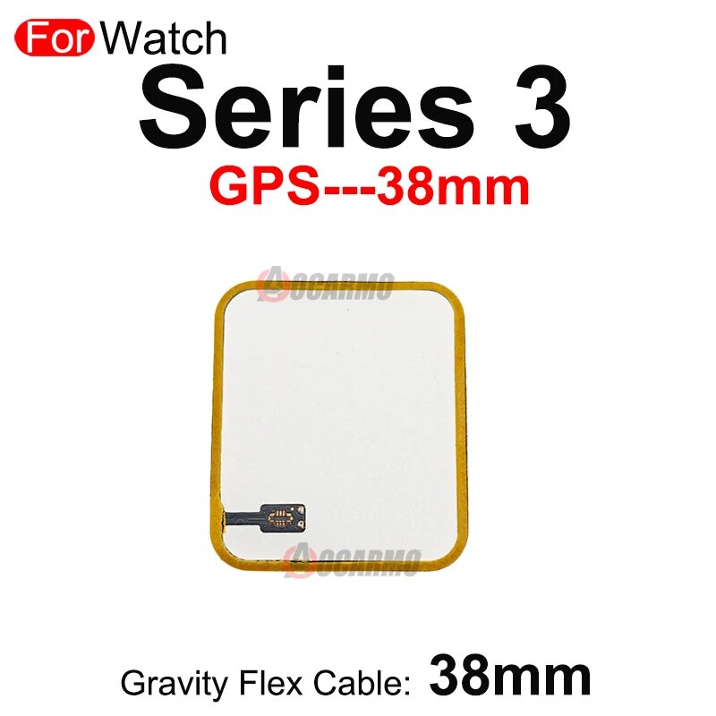 Aocarmo для Apple Watch Series 3 S3 38 мм 42 мм, версия GPS LTE, гибкий кабель для Series 3-GPS-38mm