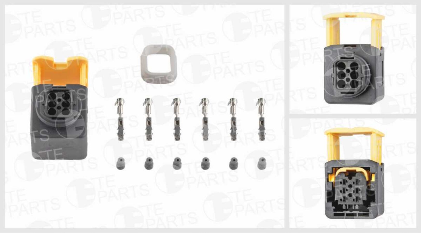 Разъём 6и контактный (2х3) (TE Parts 7814969)