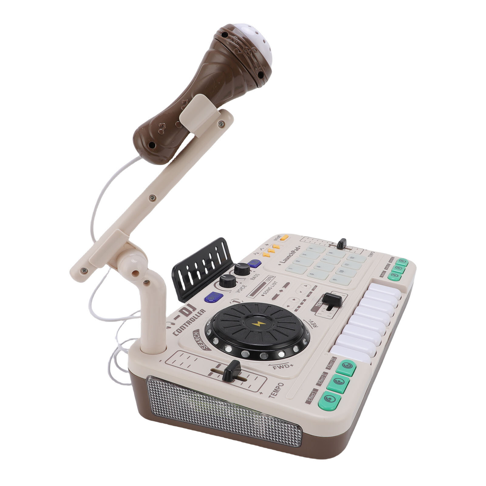 Интерактивный DJ Mixer Toys с функцией проигрывателя, для детей, обучающая игрушка для развития музыкального таланта