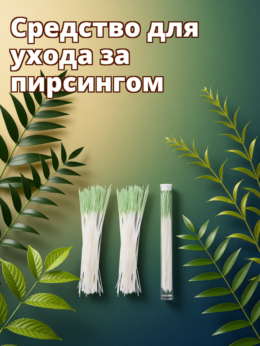 210 Штук Нити для Чистки Ушей, Из PP-Материала, Для Удаления Запаха