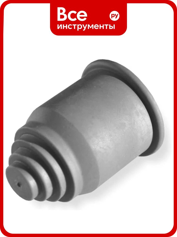 Фитинг пластиковый Weyer WQE-AD13.0G-k10 концевая заглушка, ТРЕ, цвет серый, гофра диаметр 13 мм, IP66, -40C-+120C, комплект 10 шт. WE2700200-10
