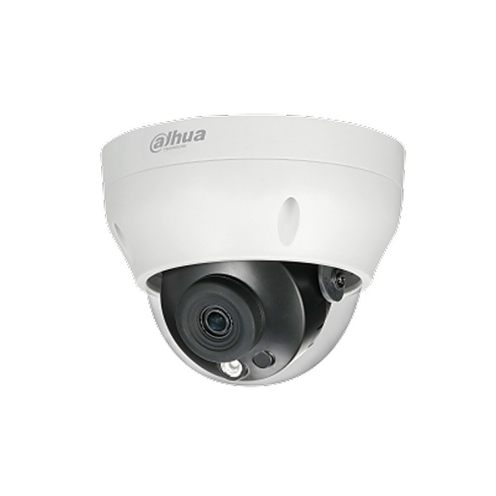 IP-камера Dahua DH-IPC-HDPW1431R1P-A-0360B — 4 Мп купольная уличная, фиксированный объектив 3.6 мм, ИК до 30 м