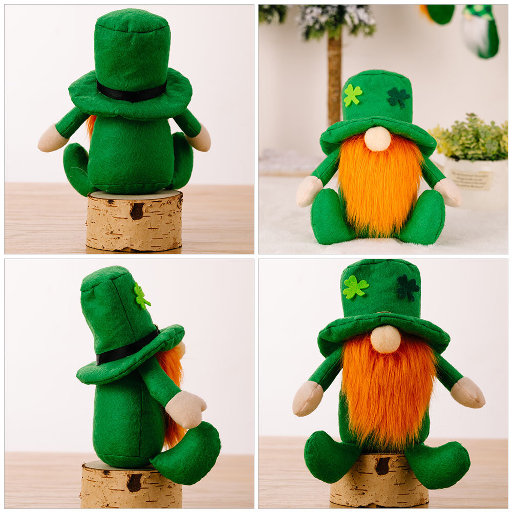 Игрушка Гном Для Декора Дома В День Святого Патрика Размер 18X8X6Cm